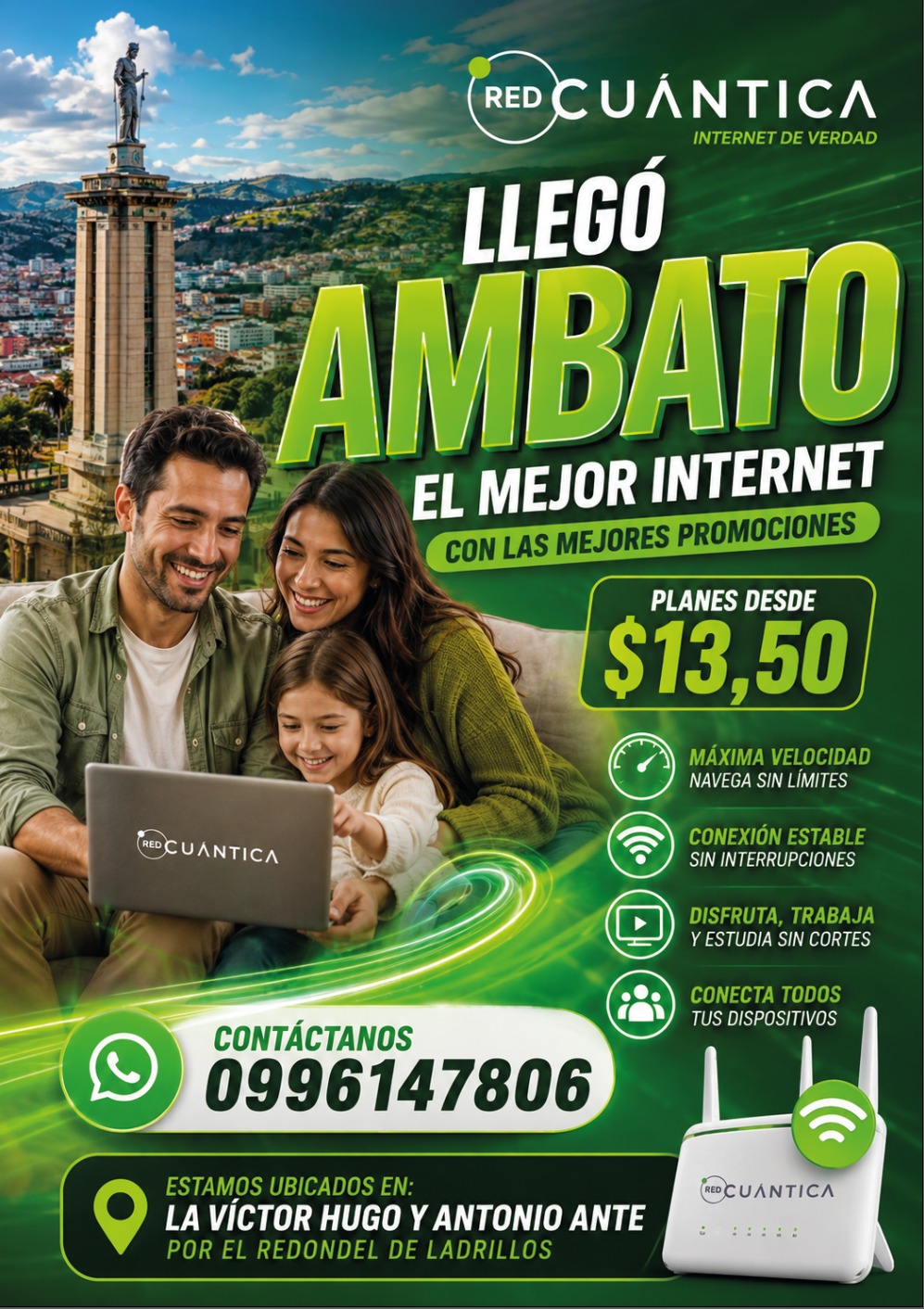 El Mejor Internet Desde 13 50